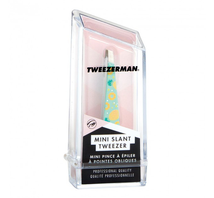 Пінцет для брів Tweezerman Mini Slant Tweezer Pineapple Punch (7 см)